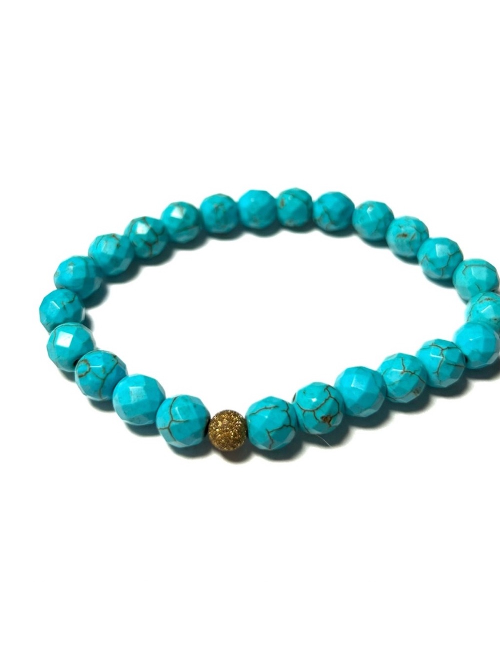 6 Piece Beaded Jewelry Set! Turquoise Beach Vibes! 2 Necklaces and 4 Bracelets!! - Picture 14 of 15